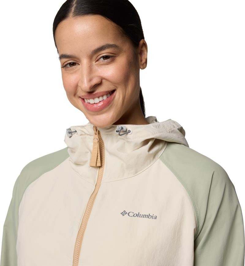 Spire Valley Windbreaker - Womens - canoe / dark stone / safari 1