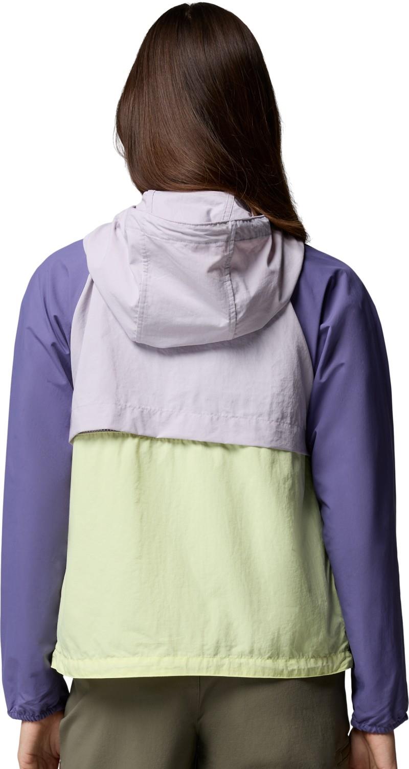 Spire Valley Windbreaker - Womens - citron haze / lavender pearl / stormwatch 1