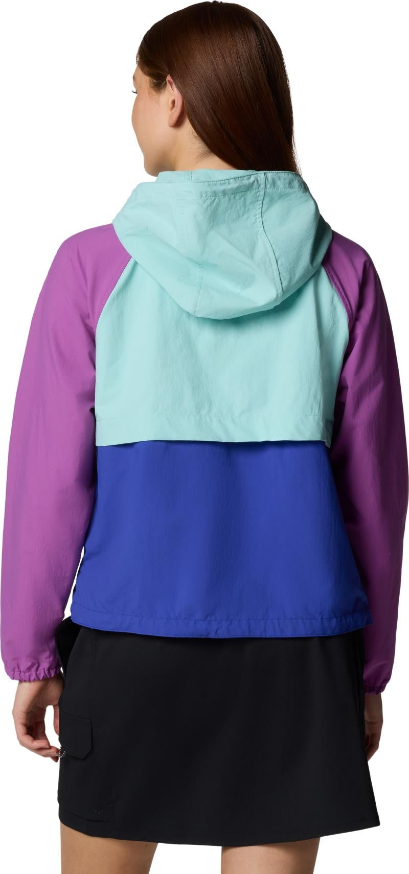Spire Valley Windbreaker - Womens - clematis blue / spray / razzle 1