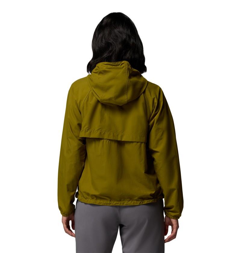 Spire Valley Windbreaker - Womens - mossy green 1