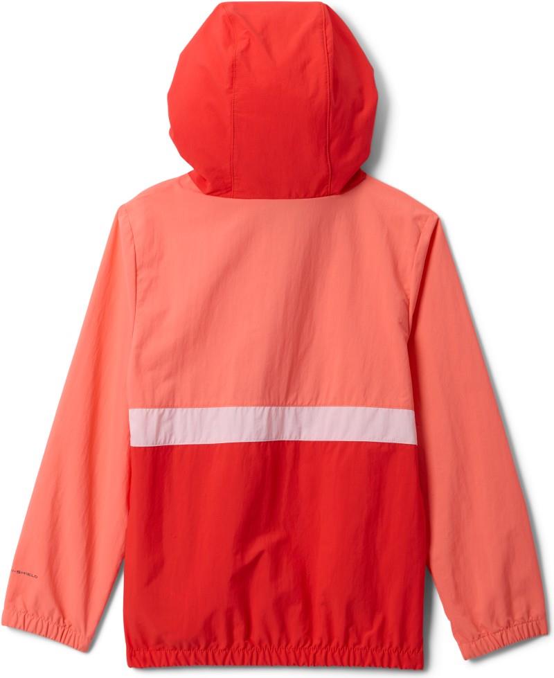 Spire Valley Windbreaker - Youth Boys - hot coral / poppy red / satin pink 1