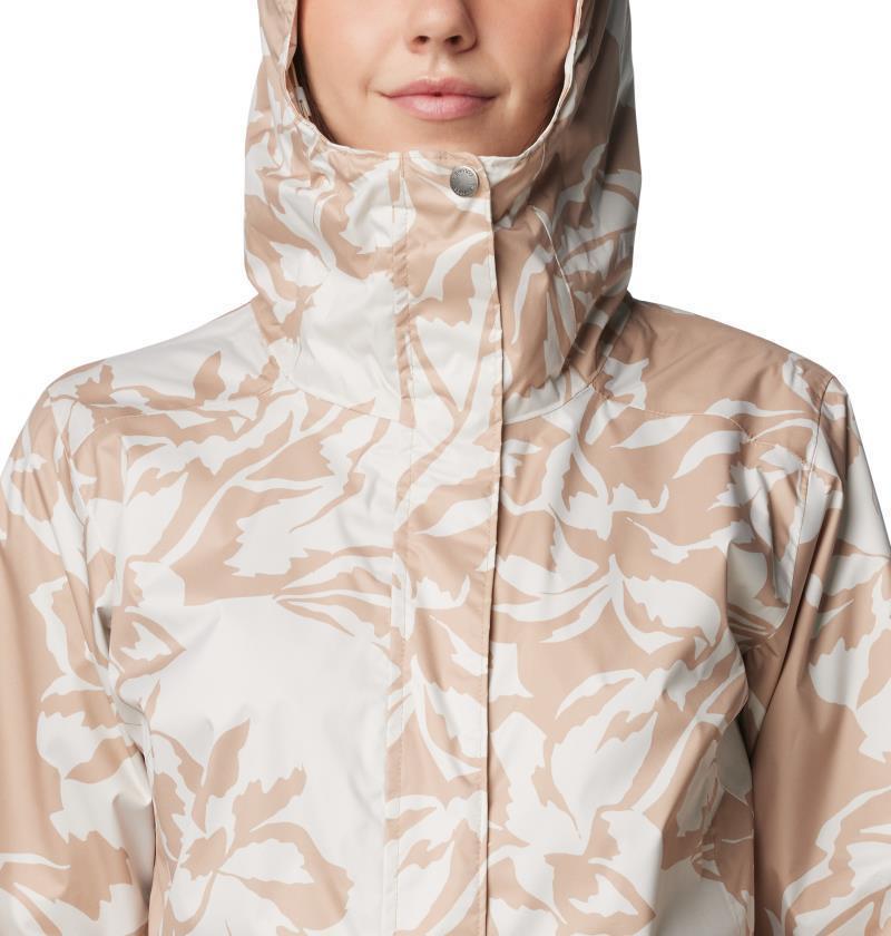 Splash A Little III Printed Jacket - Womens - Canoe Leafall Print 6