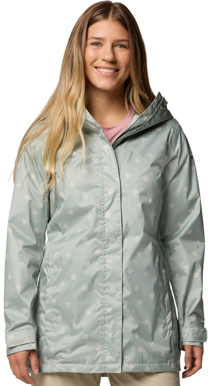 Splash A Little III Printed Jacket - Womens - safari sundot print 1