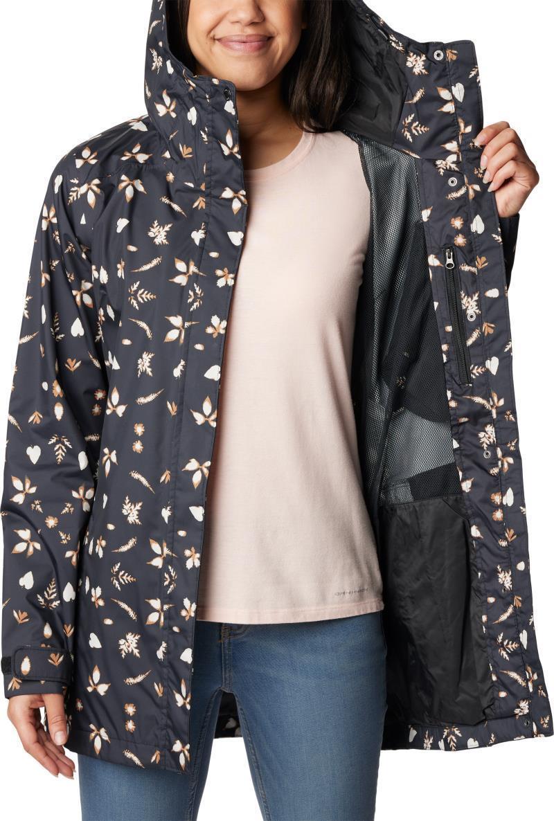 Splash A Little II Jacket - Womens - Black Cyanofrond Print 4
