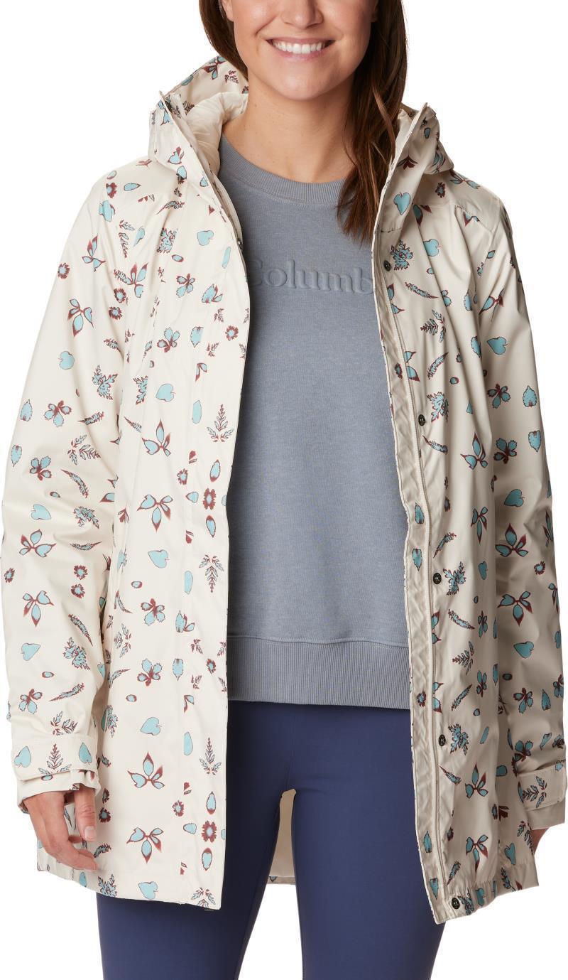 Splash A Little II Jacket - Womens - Chalk Cyanofrond Print 4