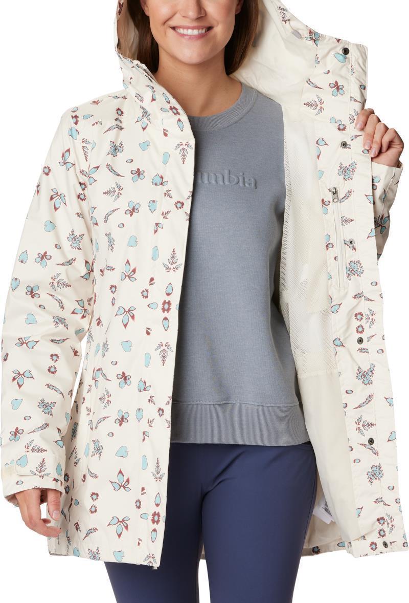 Splash A Little II Jacket - Womens - Chalk Cyanofrond Print 5