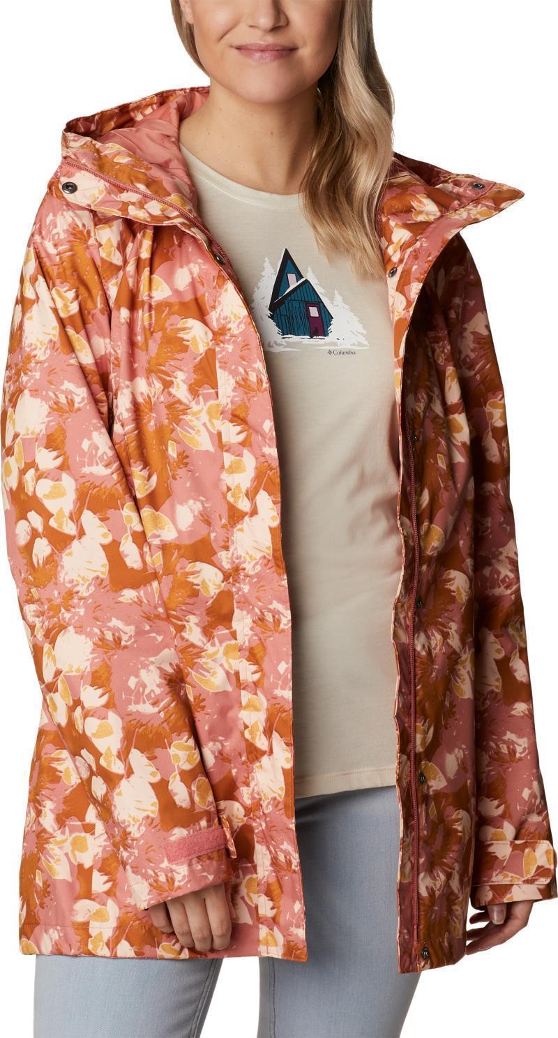 Splash A Little II Jacket - Womens - Dark Coral Solarized Tonal 4