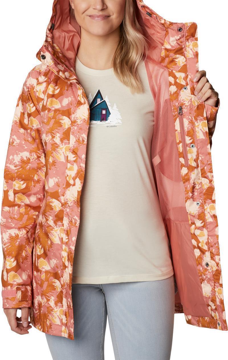 Splash A Little II Jacket - Womens - Dark Coral Solarized Tonal 5