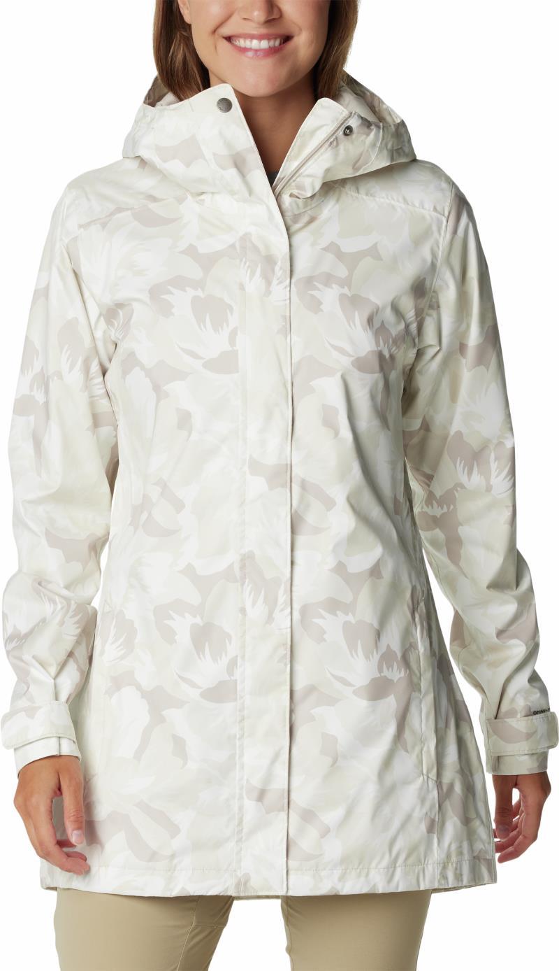 Splash A Little II Jacket - Womens - Dark Stone Peonies Print 1