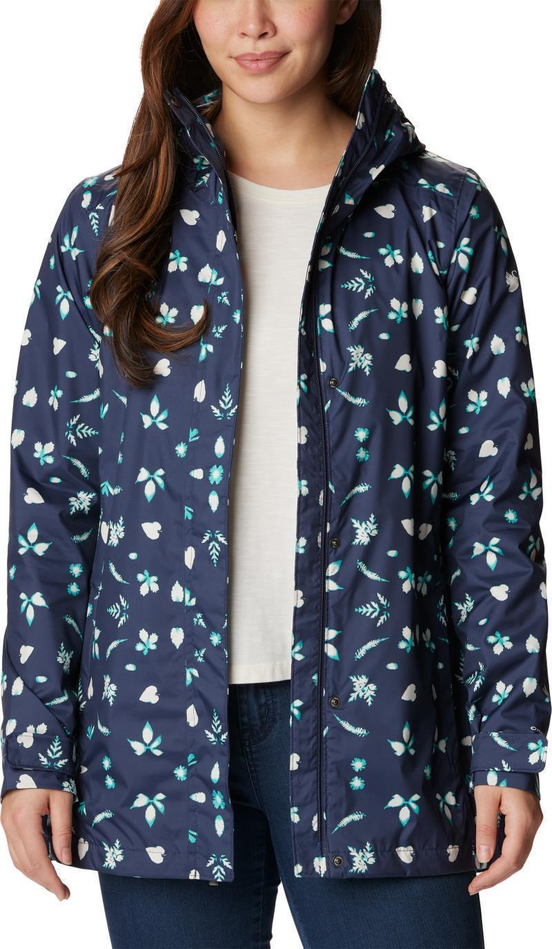 Splash A Little II Jacket - Womens - Nocturnal Cyanofrond Print 3