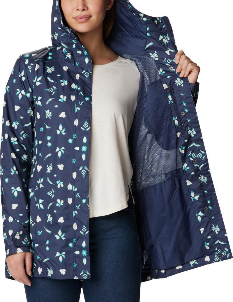 Splash A Little II Jacket - Womens - Nocturnal Cyanofrond Print 5