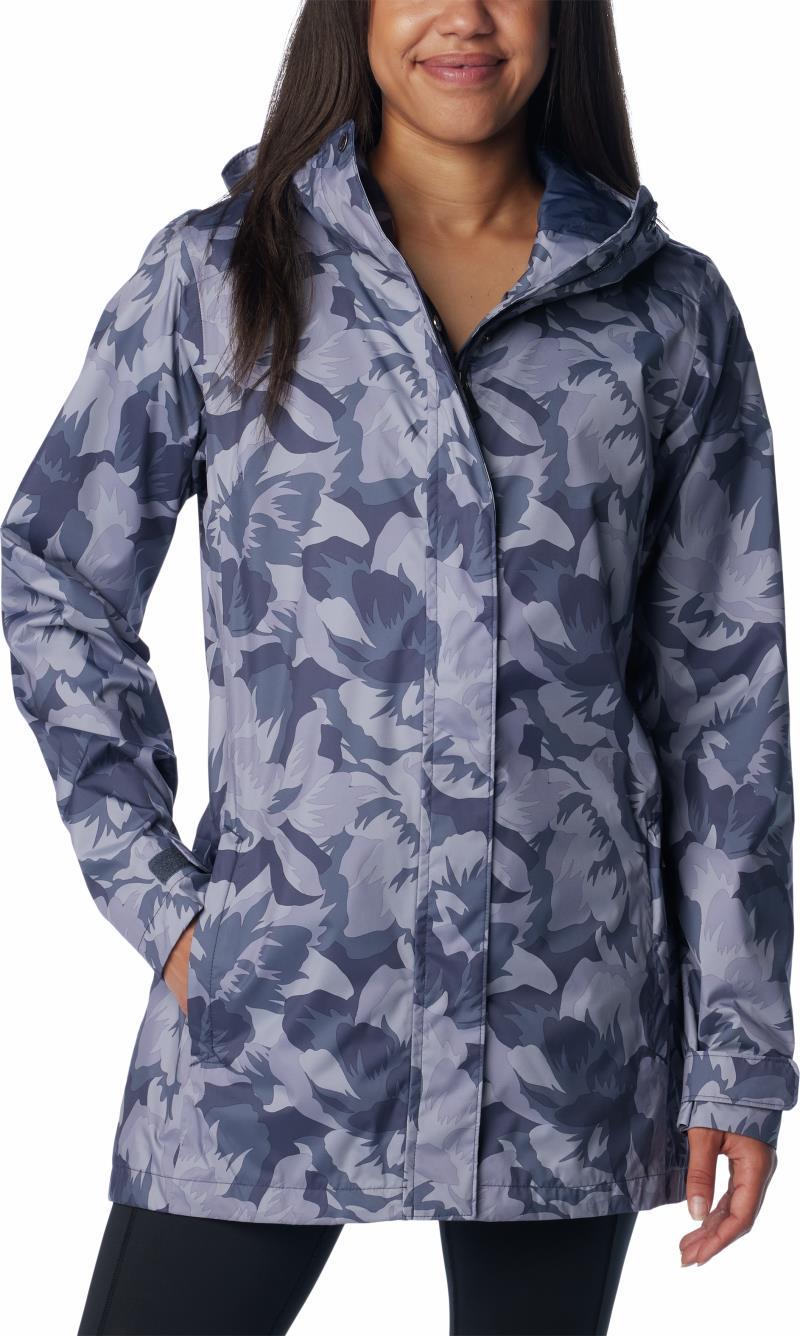 Splash A Little II Jacket - Womens - Nocturnal Peonies Print 1