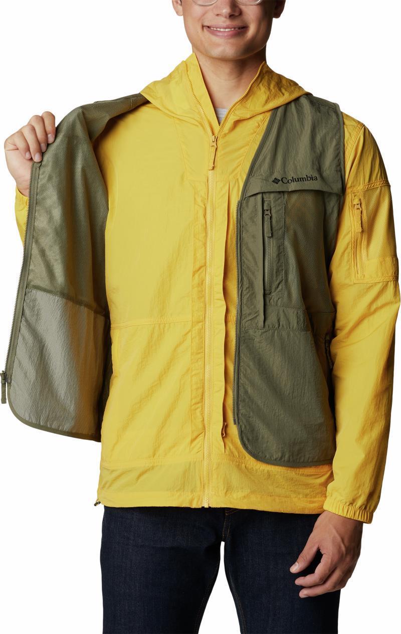 Spring Canyon Wind Interchange Jacket - Mens - stone green 1