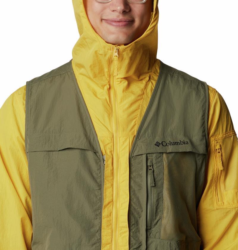 Spring Canyon Wind Interchange Jacket - Mens - stone green 1