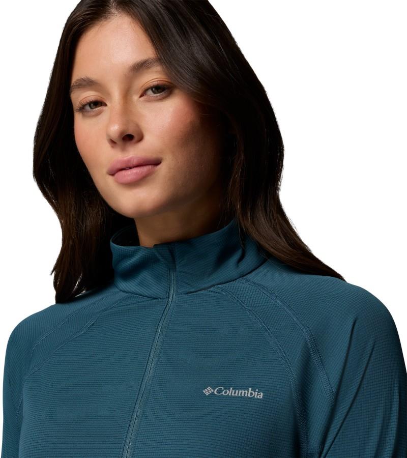 Stealth Spring LS Half-Zip Tee - Womens - everblue 1
