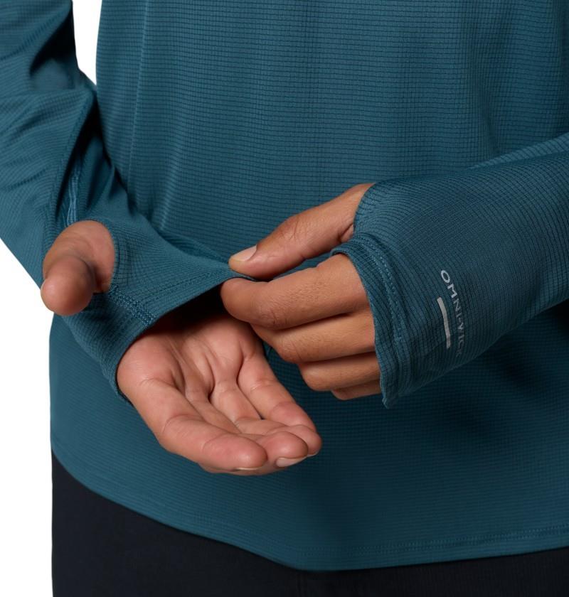 Stealth Spring LS Hoodie - Mens - everblue / shark pops 1