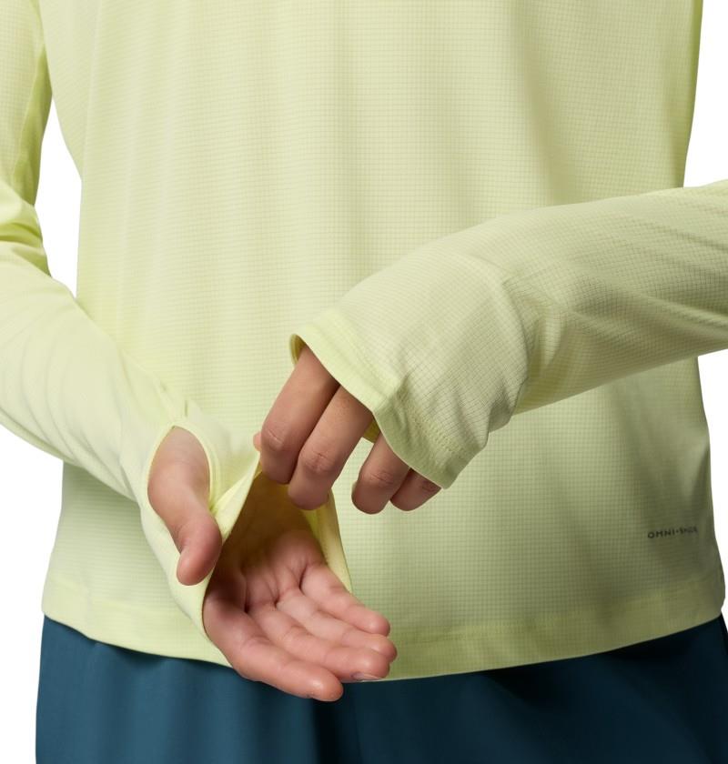 Stealth Spring LS Hoodie - Womens - citron haze 1