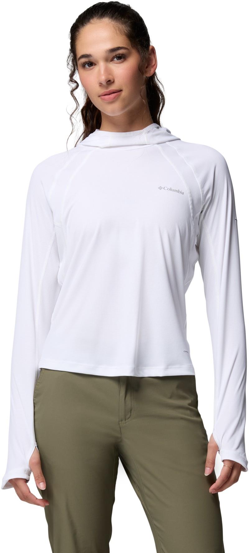 Stealth Spring LS Hoodie - Womens - white 1