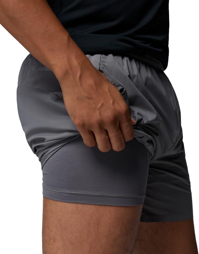 Stealth Spring Lined Shorts, 5" Inseam - Mens - city grey 1