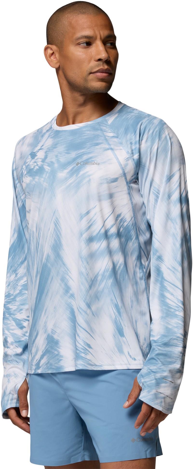 Stealth Springs Printed LS Shirt - Mens - rainy day / treerun 1