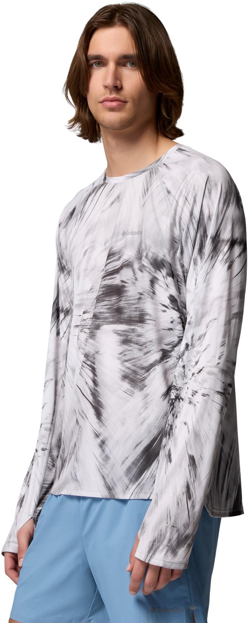 Stealth Springs Printed LS Shirt - Mens - shark / treerun 1