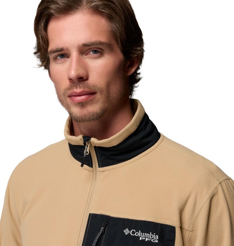 Stealthtide Full-Zip Fleece - Mens - beach / black 1