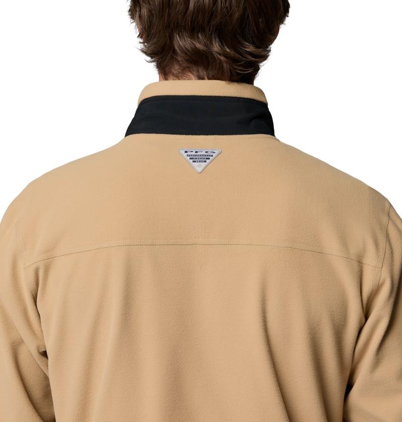 Stealthtide Full-Zip Fleece - Mens - beach / black 1