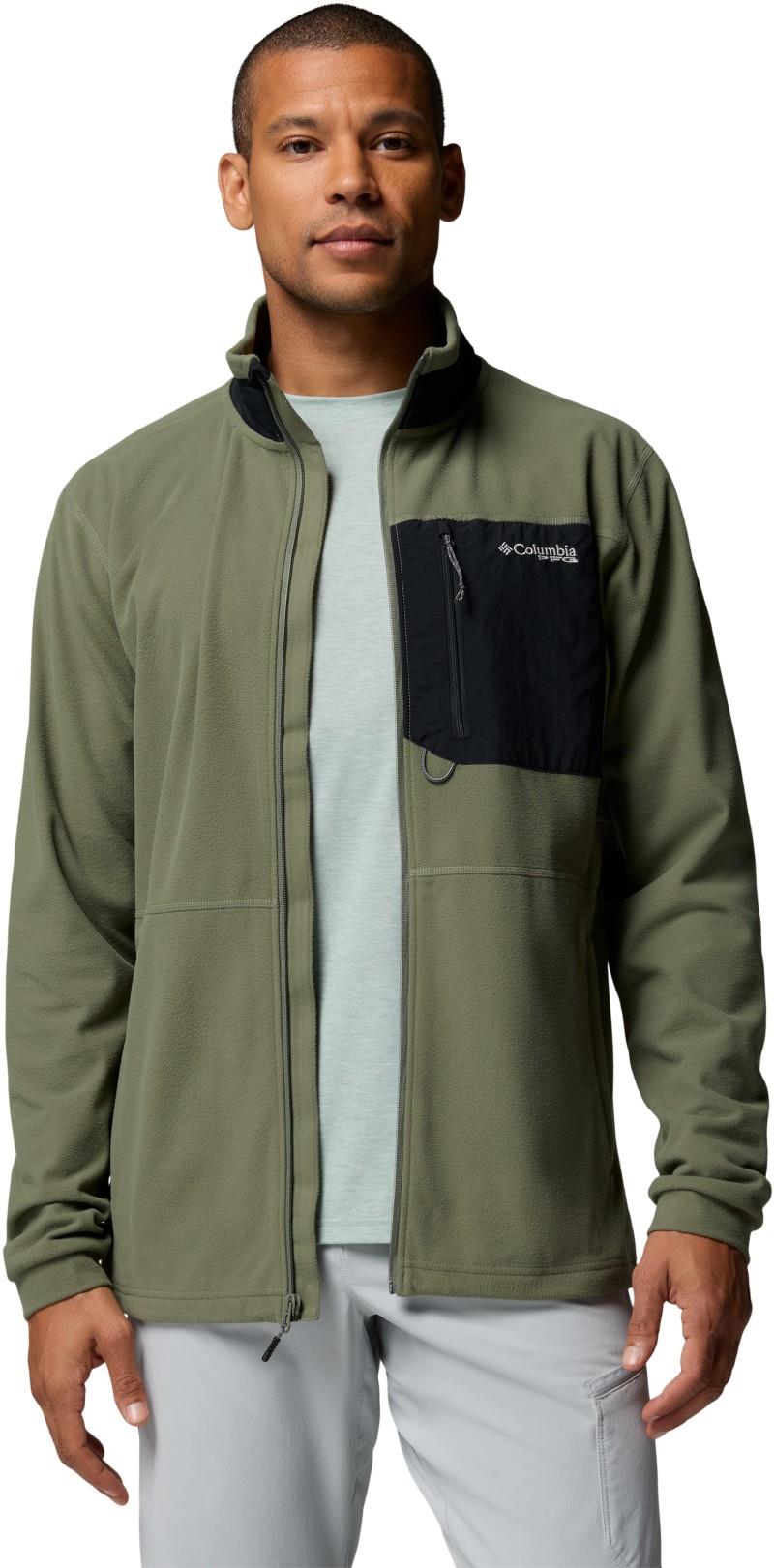 Stealthtide Full-Zip Fleece - Mens - cypress / black 1