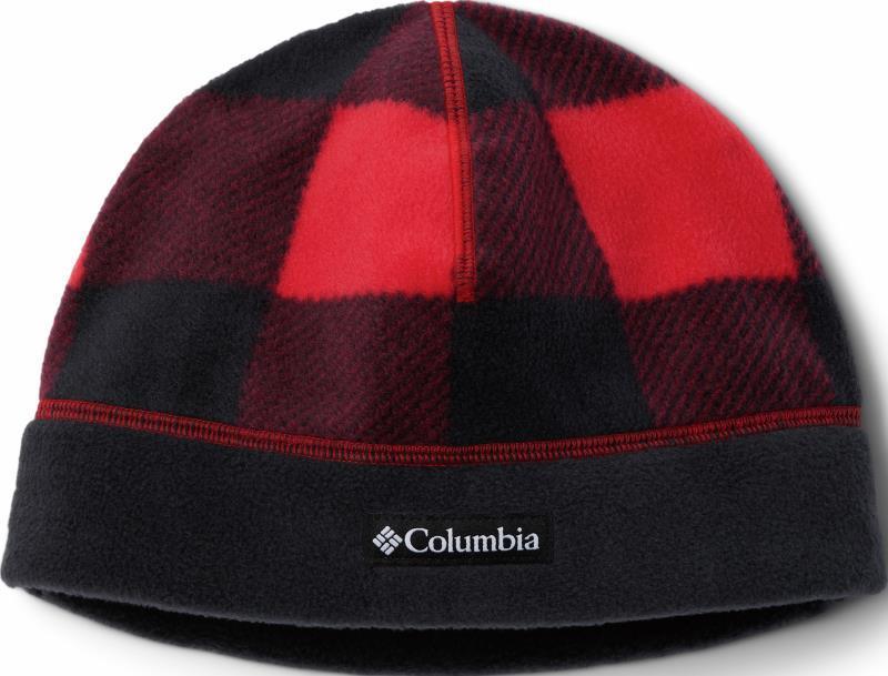 Steens Mountain Beanie - Mountain Red Check / Black 1