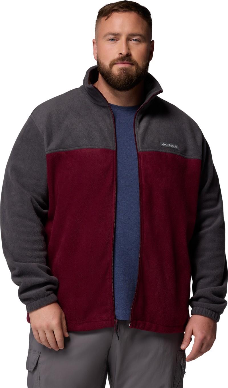 Steens Mountain Full-Zip 2.0, Extended - Mens - shark / rich wine 1