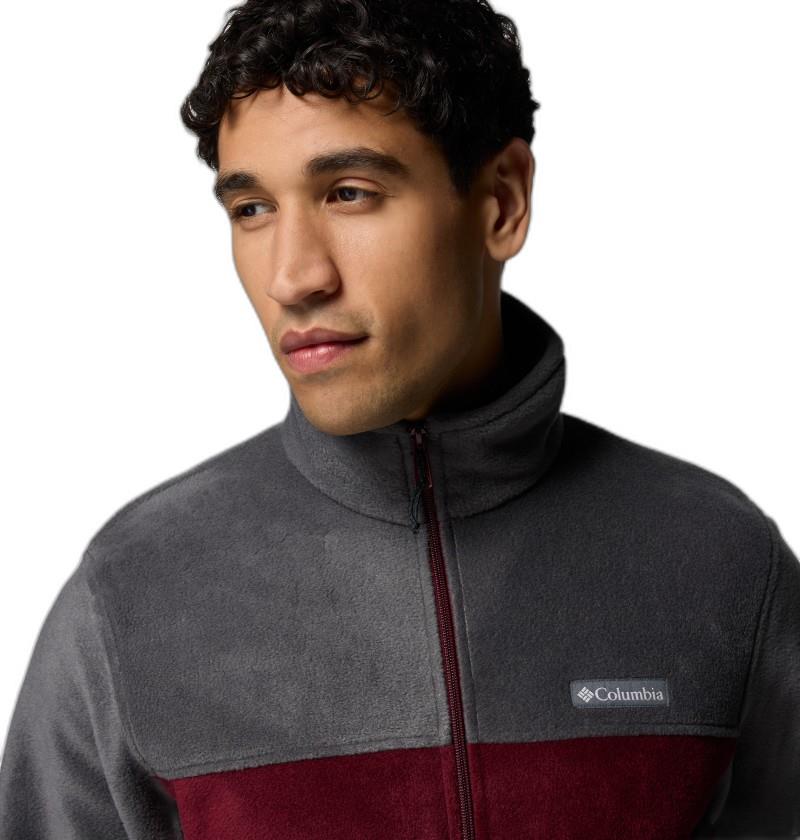 Steens Mountain Full-Zip 2.0 - Mens - shark / rich wine 1
