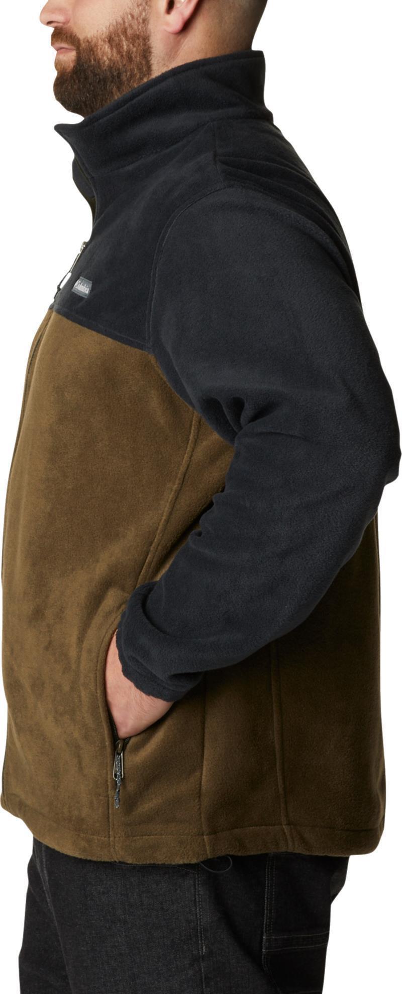 Steens Mountain Full Zip 2.0, Extended - Mens - Black / Olive Green 5