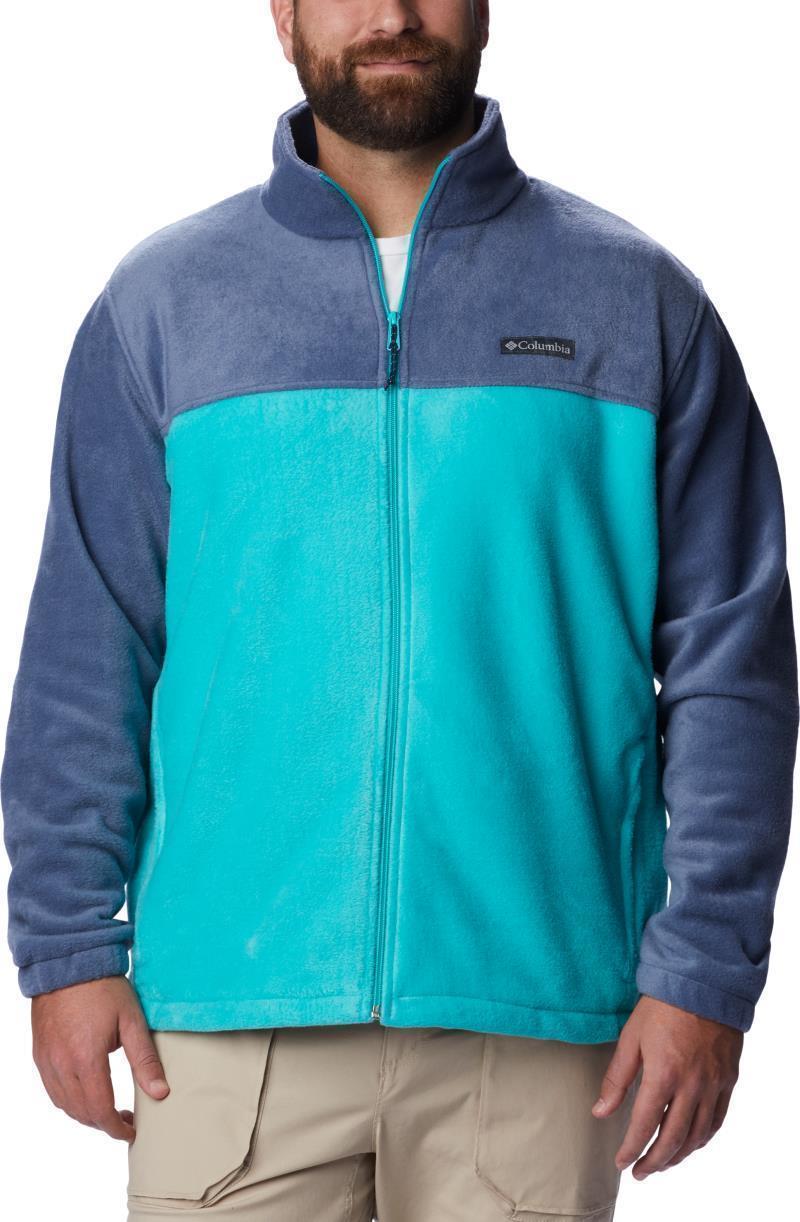 Steens Mountain Full Zip 2.0, Extended - Mens - Dark Mountain / Bright Aqua 1