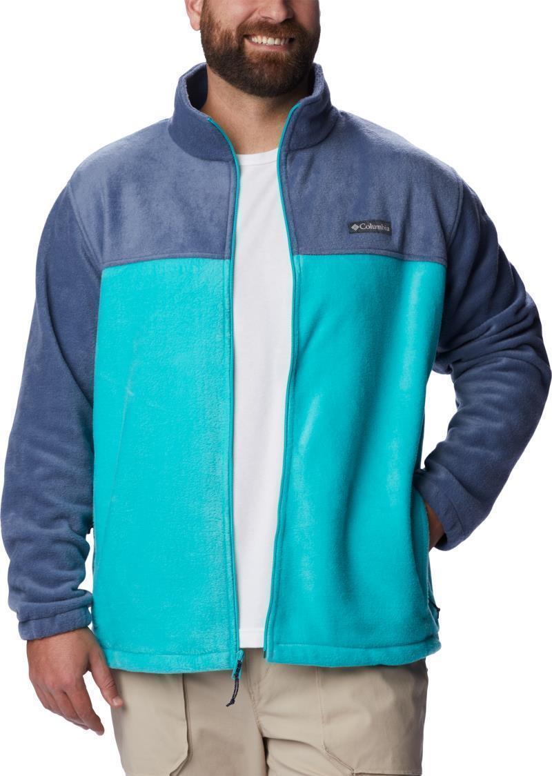 Steens Mountain Full Zip 2.0, Extended - Mens - Dark Mountain / Bright Aqua 2