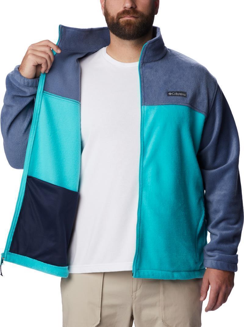 Steens Mountain Full Zip 2.0, Extended - Mens - Dark Mountain / Bright Aqua 3