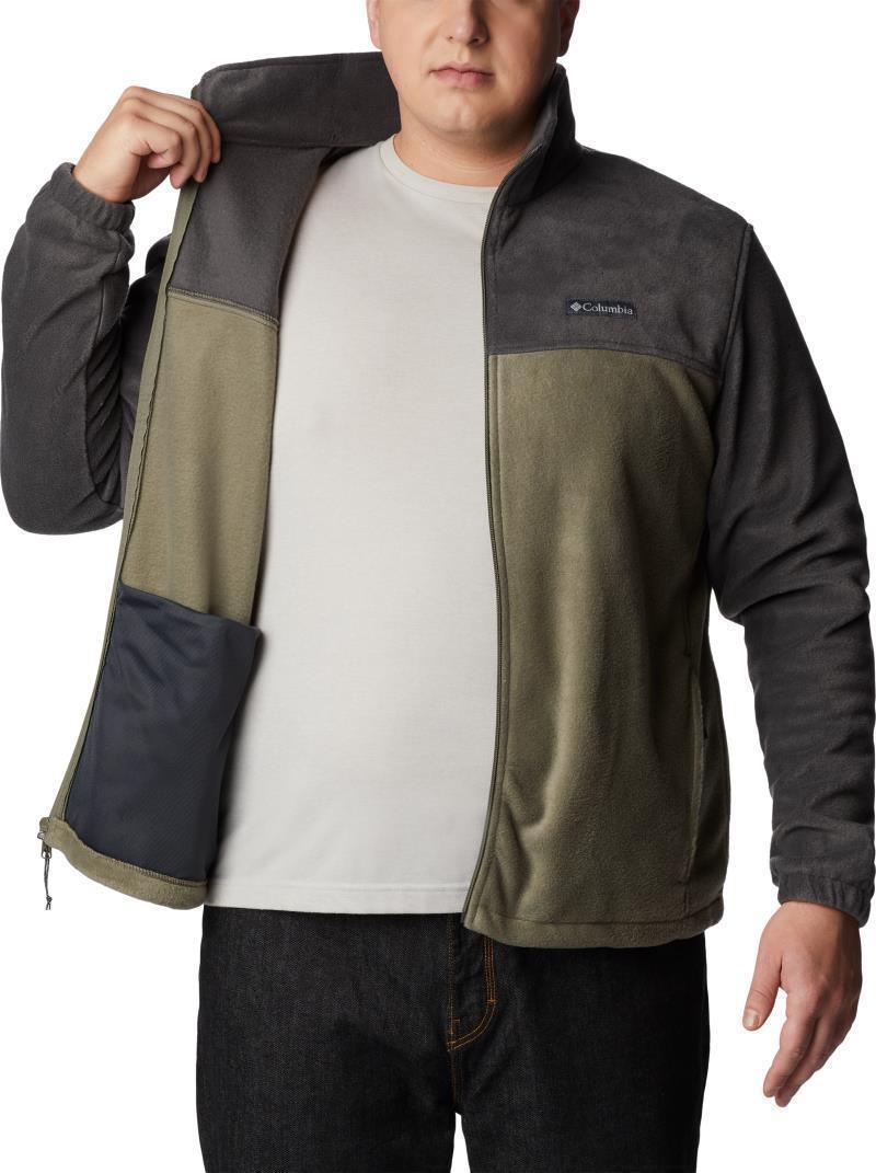 Steens Mountain Full Zip 2.0, Extended - Mens - Shark / Stone Green 4