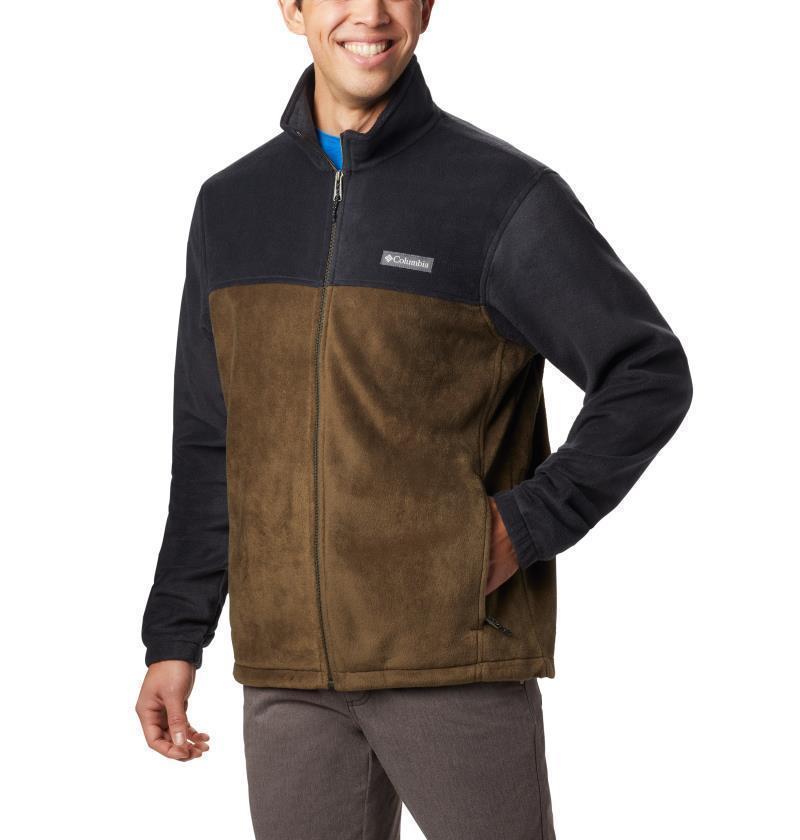Steens Mountain Full Zip 2.0, Tall - Mens - Black / Olive Green 1