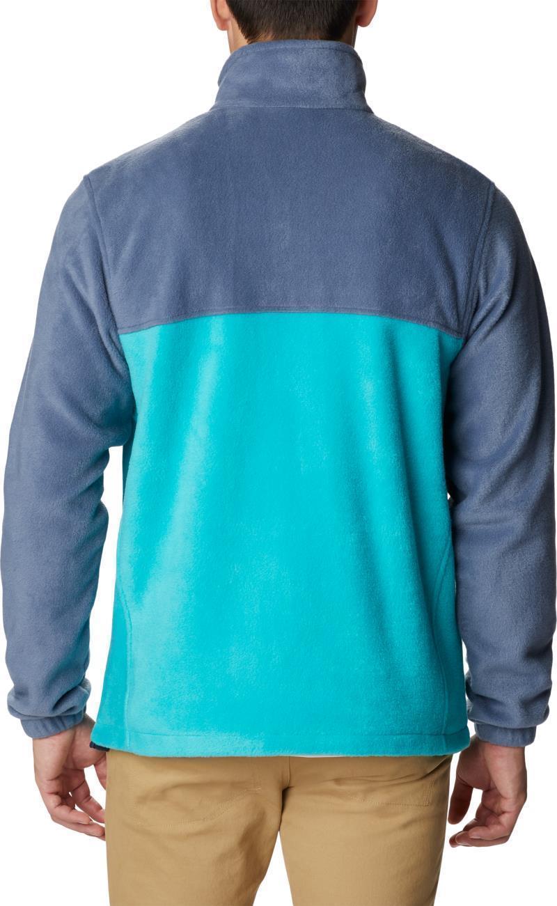 Steens Mountain Full Zip 2.0 - Mens - Dark Mountain / Bright Aqua 5