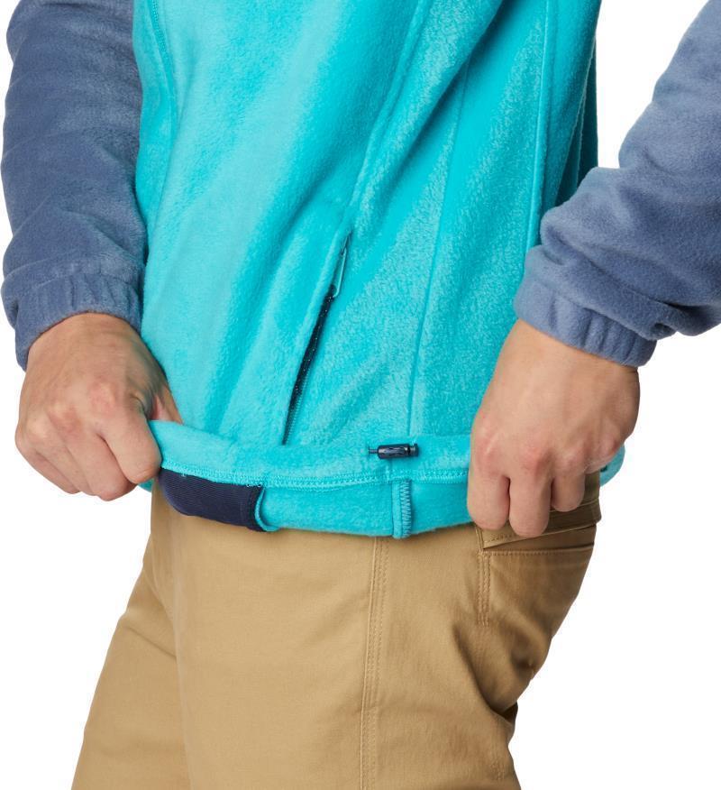 Steens Mountain Full Zip 2.0 - Mens - Dark Mountain / Bright Aqua 7