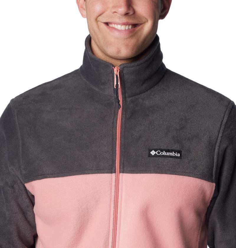 Steens Mountain Full Zip 2.0 - Mens - Shark / Pink Agave 7