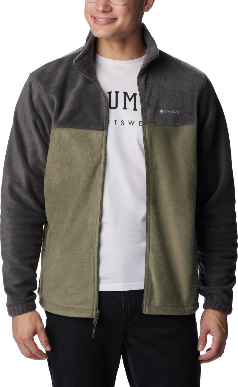 Steens Mountain Full Zip 2.0 - Mens - Shark / Stone Green 4