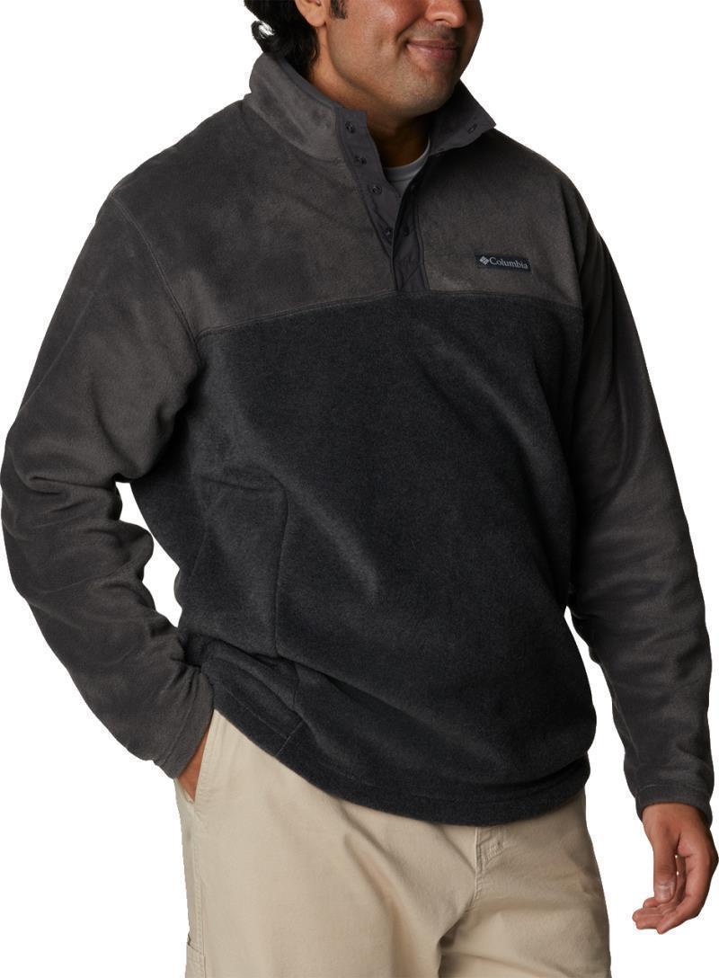 Steens Mountain Half Snap, Extended - Mens - Charcoal Heather / Shark 4