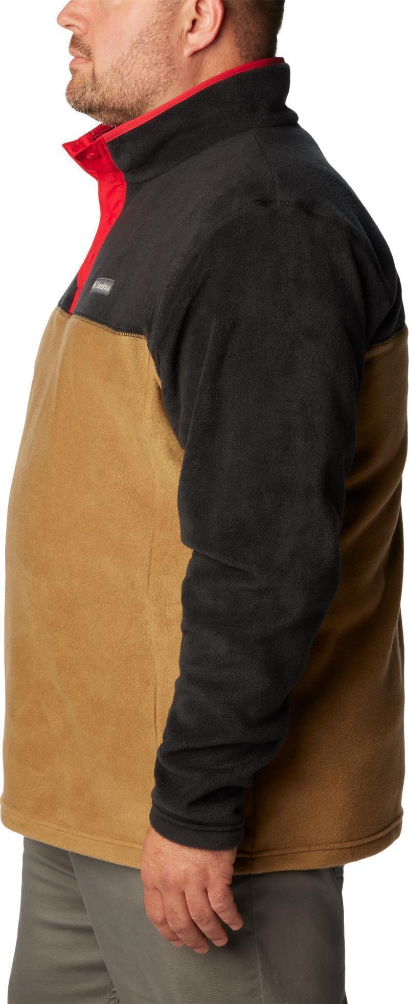 Steens Mountain Half Snap, Extended - Mens - Delta / Black / Mountain Red 4