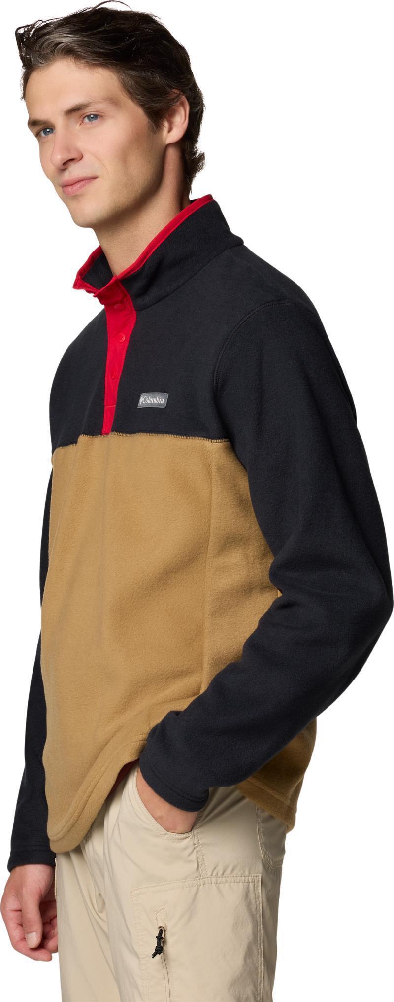 Steens Mountain Half Snap II - Mens - Delta / Black / Mountain Red 2