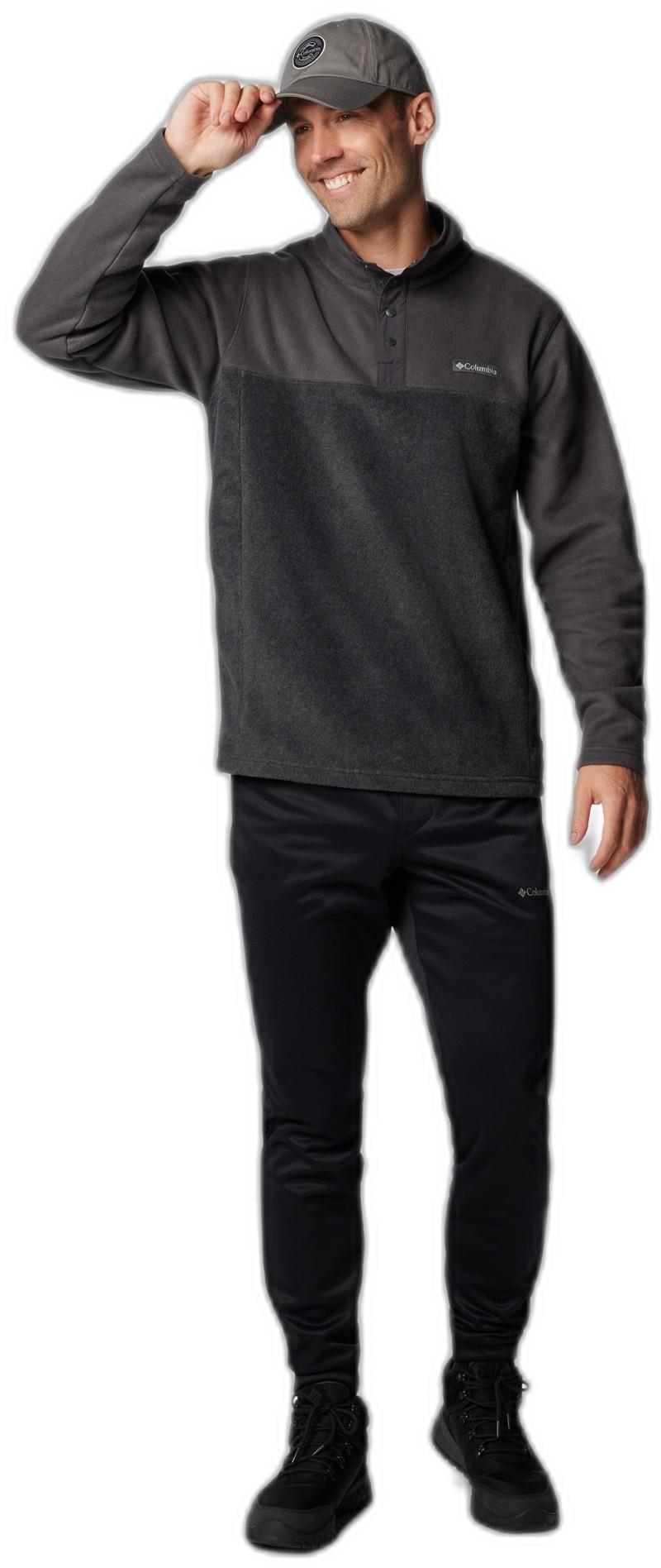Steens Mountain Half Snap II - Mens - charcoal heather / shark 1