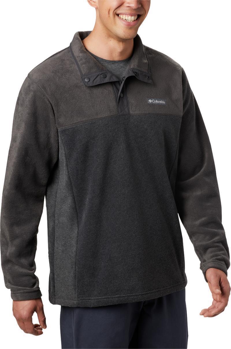 Steens Mountain Half Snap, Tall - Mens - Charcoal Heather / Shark 4