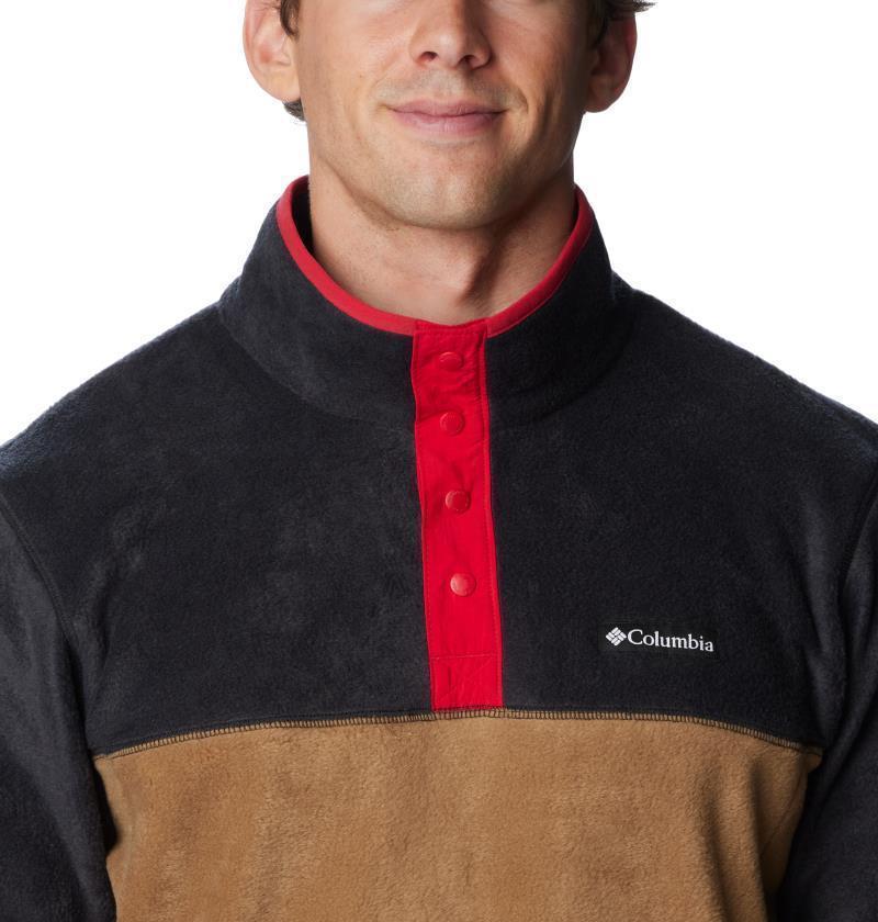 Steens Mountain Half Snap, Tall - Mens - Delta / Black / Mountain Red 5