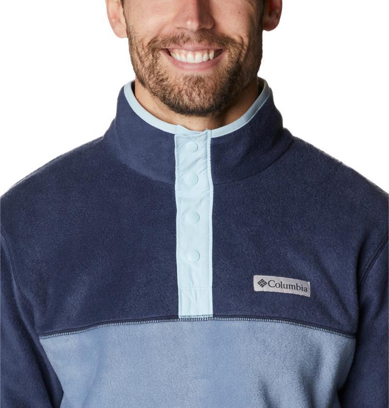 Steens Mountain Half Snap - Mens - Bluestone / Collegiate Navy / Sky Blue 5