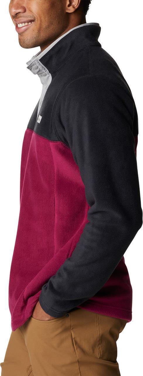 Steens Mountain Half Snap - Mens - Red Onion / Black / Columbia Grey 2