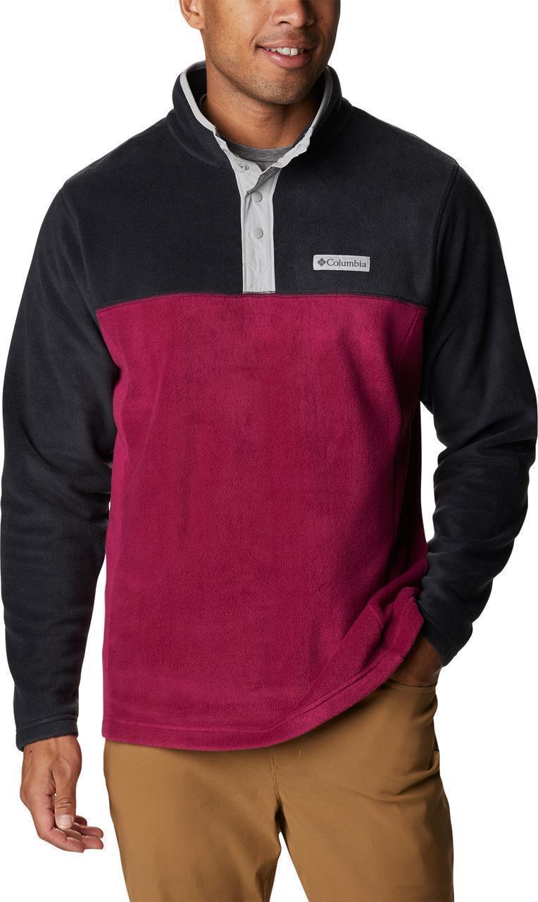 Steens Mountain Half Snap - Mens - Red Onion / Black / Columbia Grey 3